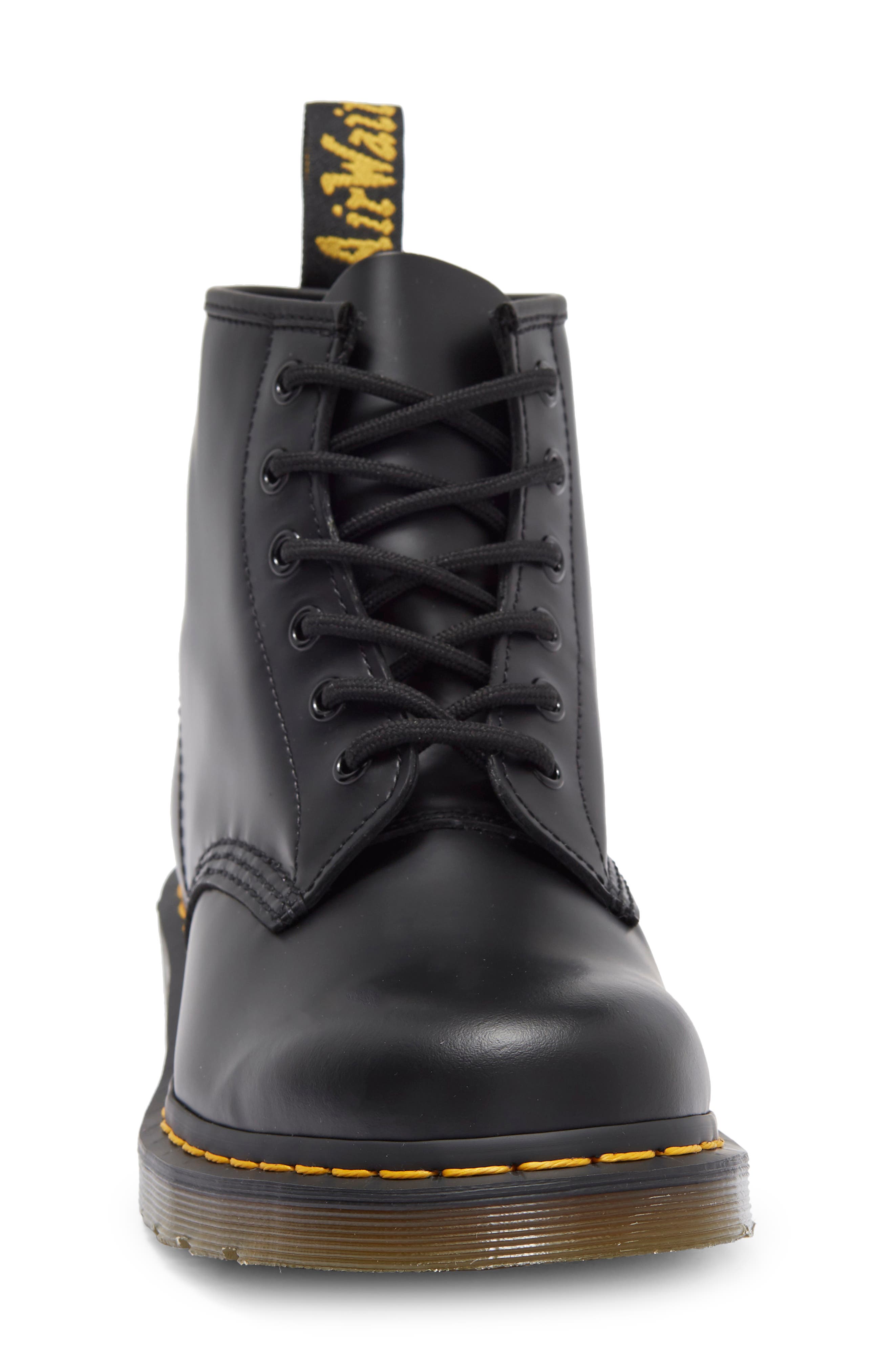 Dr. Martens 101 Lace-Up Boot, Alternate, color, Black