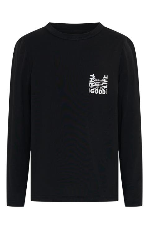 Kids' The Good Life Long Sleeve Graphic T-Shirt (Toddler & Little Kid)