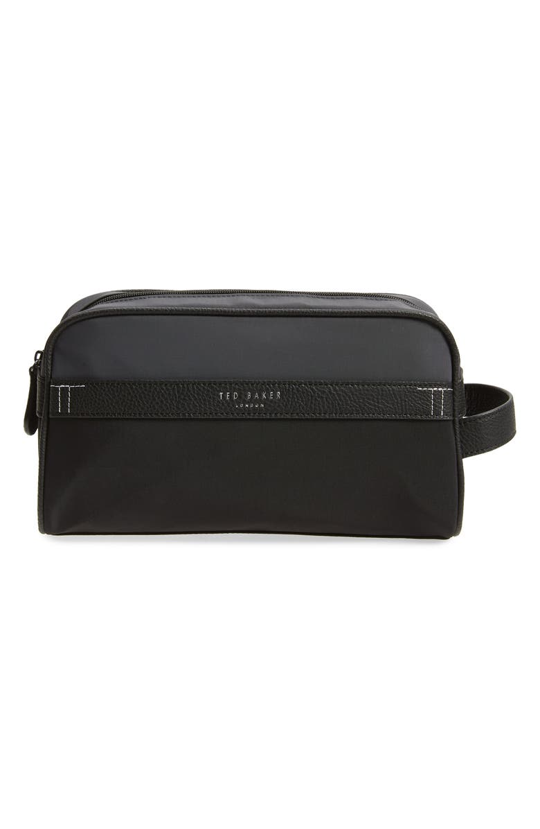 Ted Baker London Nylon Dopp Kit, Main, color,