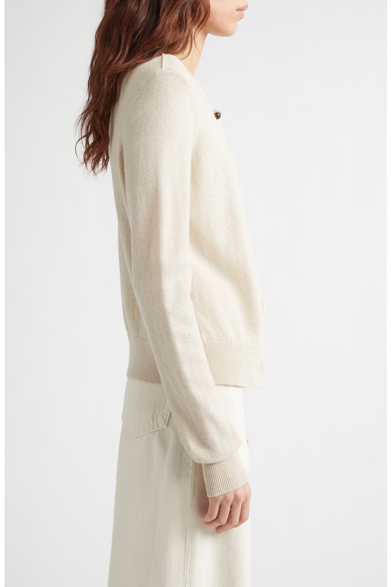 Ravella EKD Wool & Cotton Blend Cardigan, Alternate, color, EASEL BEIGE