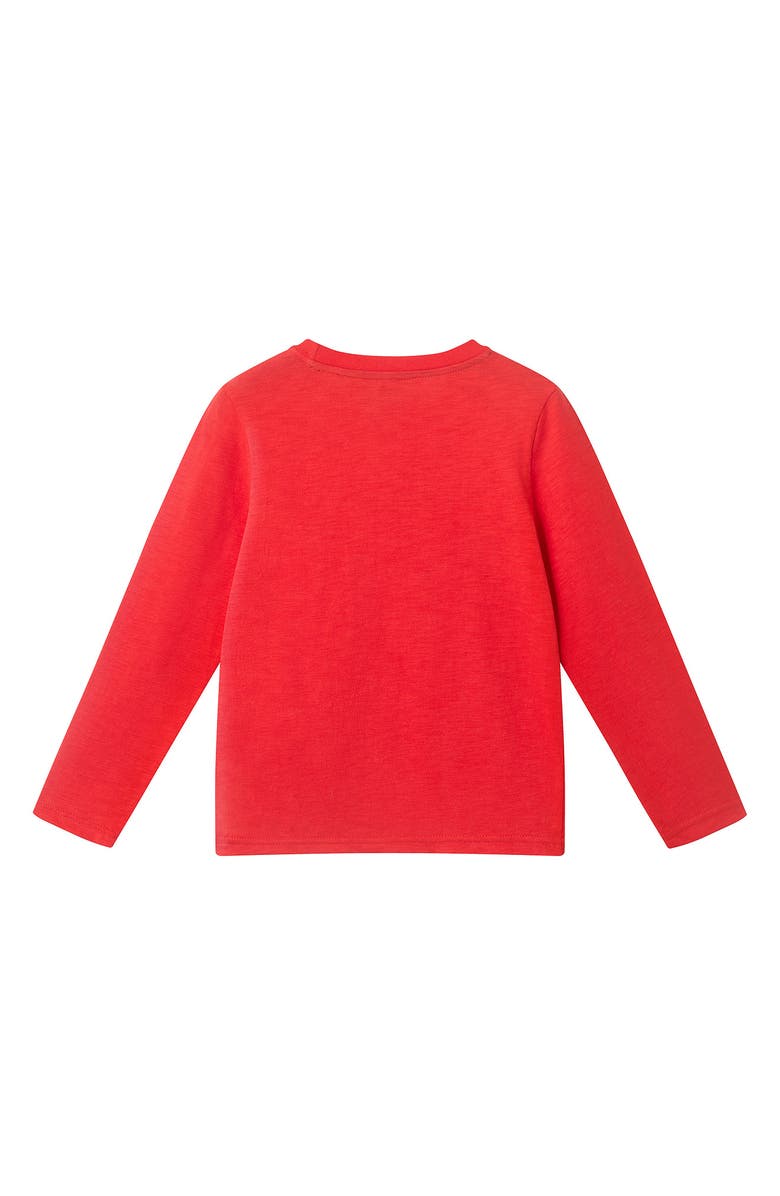 Andy & Evan Kids' Cookie Taster Long Sleeve Cotton Graphic T-Shirt, Alternate, color, Red