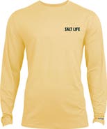 Salt Life Live Above or Below Long Sleeve Performance Tee