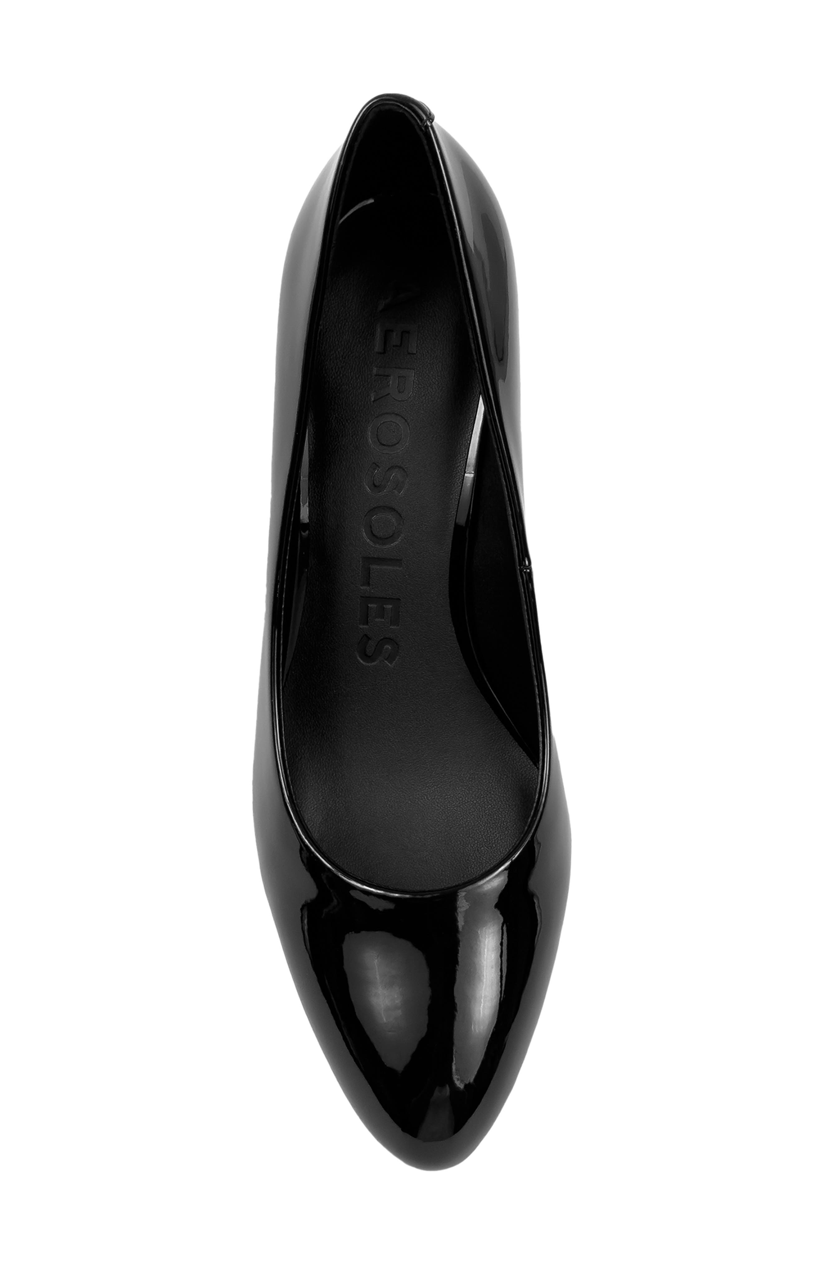 Aerosoles Betsy Pump, Alternate, color, Black Patent