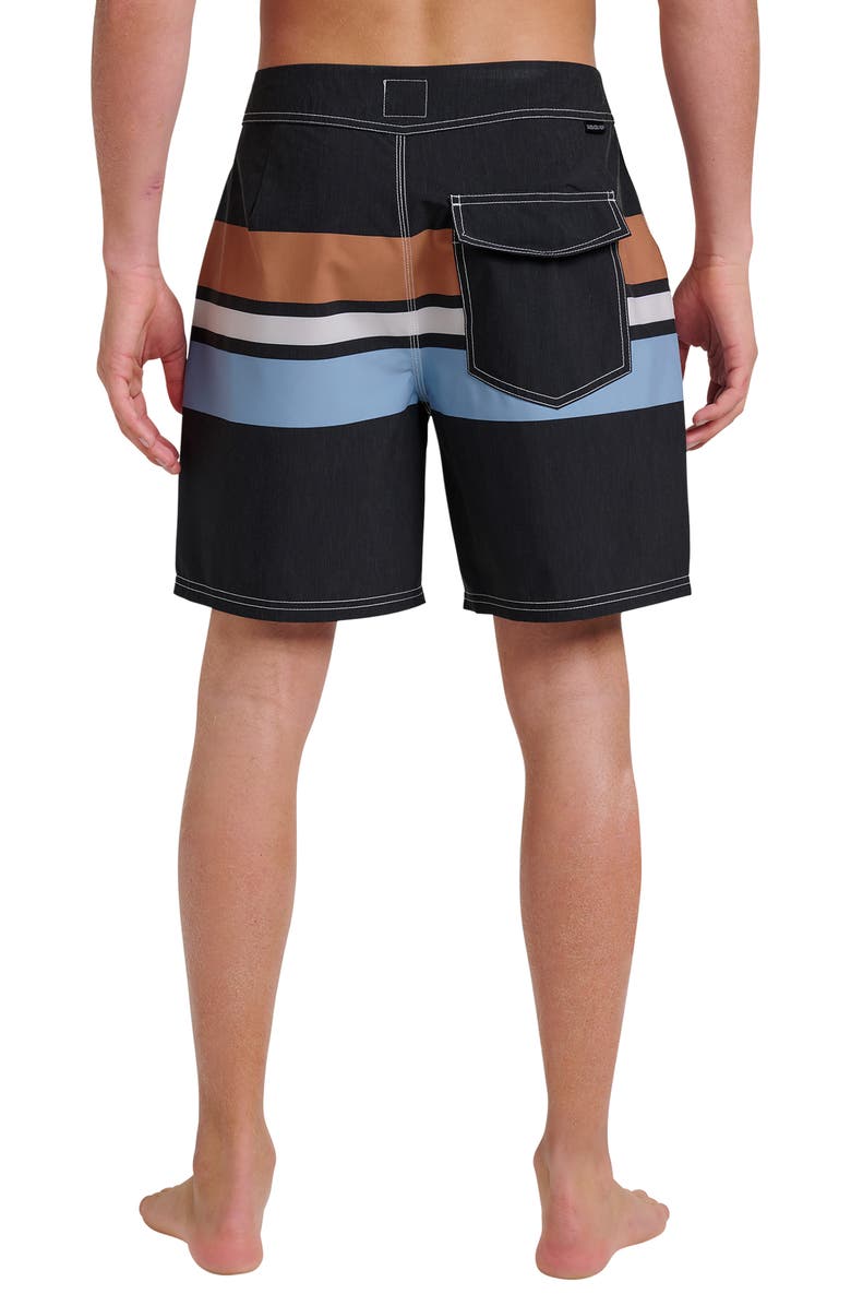 Quiksilver Original Straight Board Shorts, Alternate, color, Black