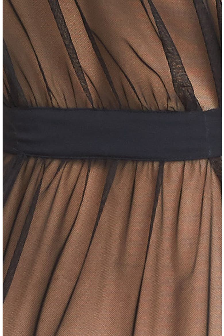 Sleepwear 'Romantic Whisper' Robe, Alternate, color, BLACK
