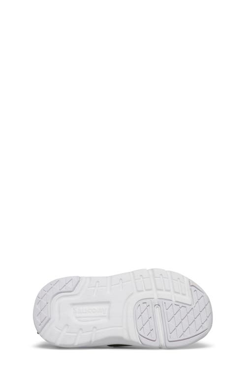 Saucony Kids' Breeze Sport Jr. Running Shoe In Black/white