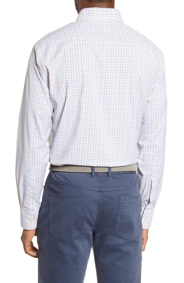 Peter Millar Plaid Perfomance Woven Shirt, Alternate, color,