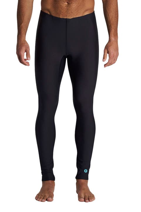 Men's Deep Water Swim Tights, UPF 50+ Sun Protection