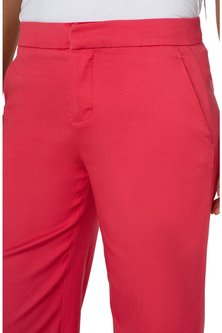 Crop Kick Flare Trousers, Alternate, color, WATERMELON