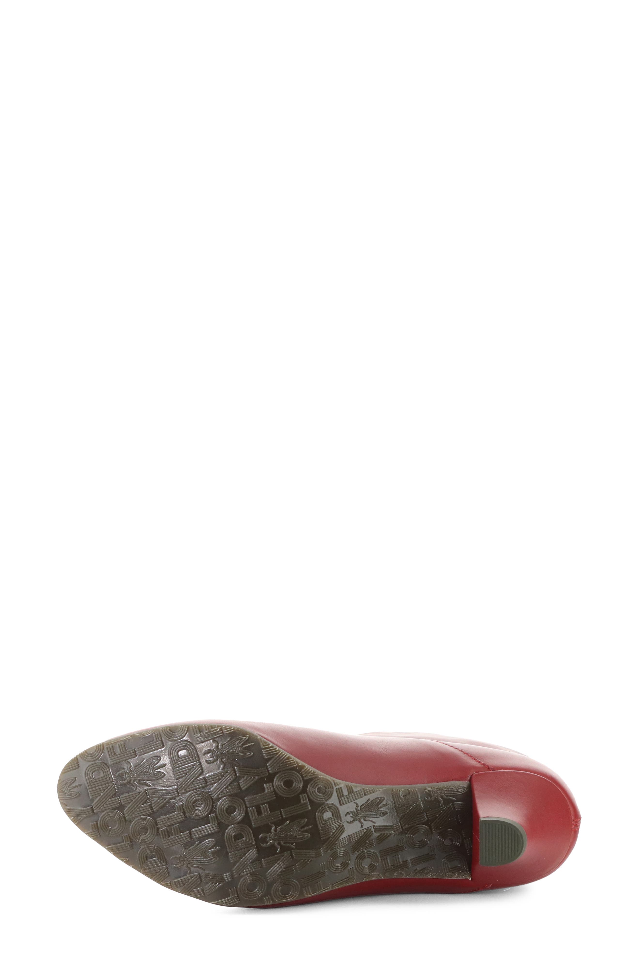 Pulk Almond Toe Bootie, Alternate, color, RUST