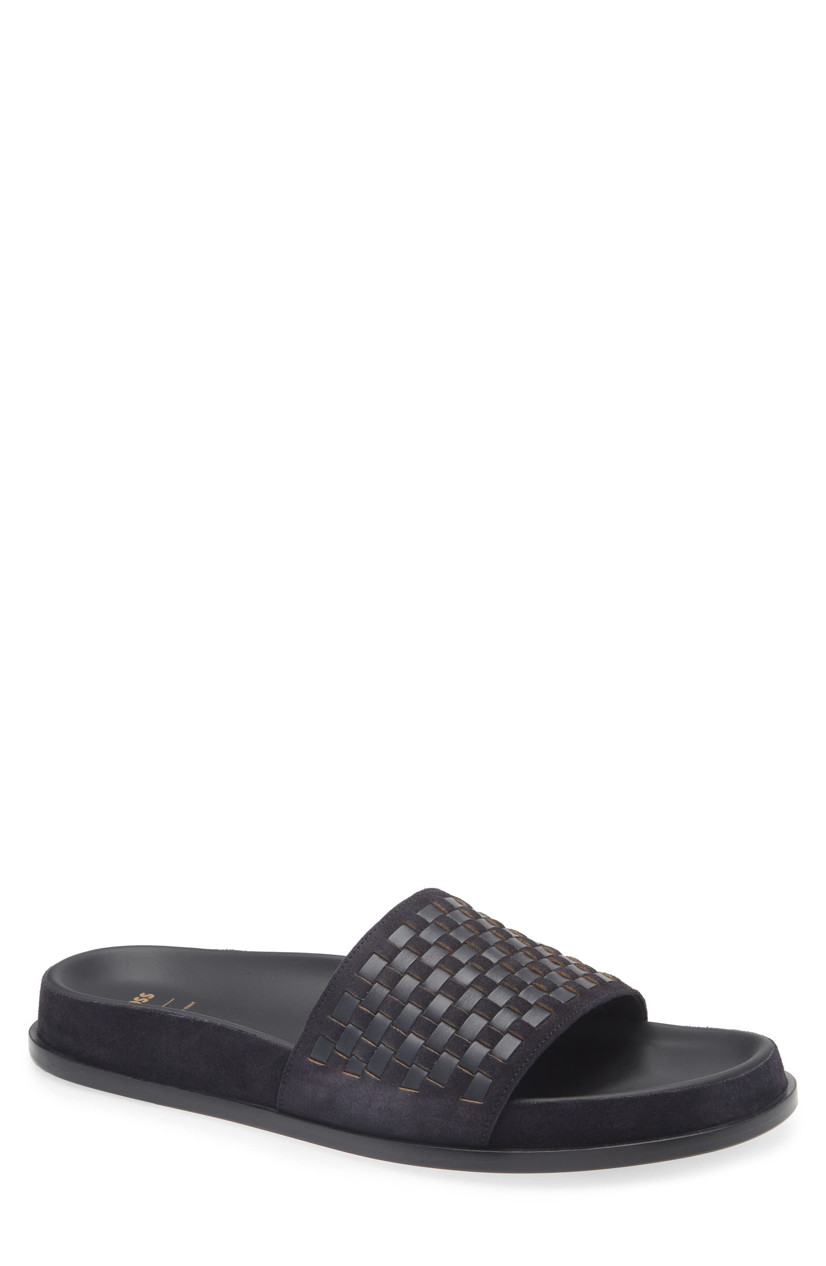 BOSS Woven Slide Sandal, Main, color, 