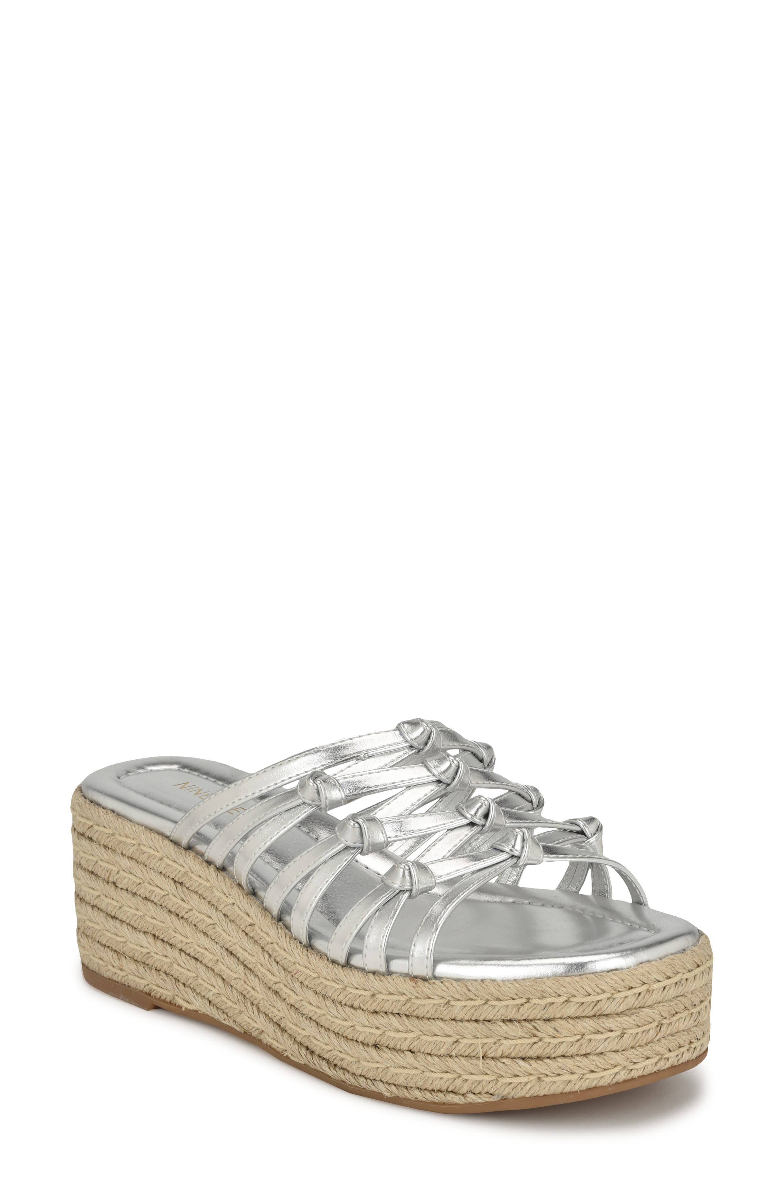 Nine West Cristy Espadrille Wedge Sandal