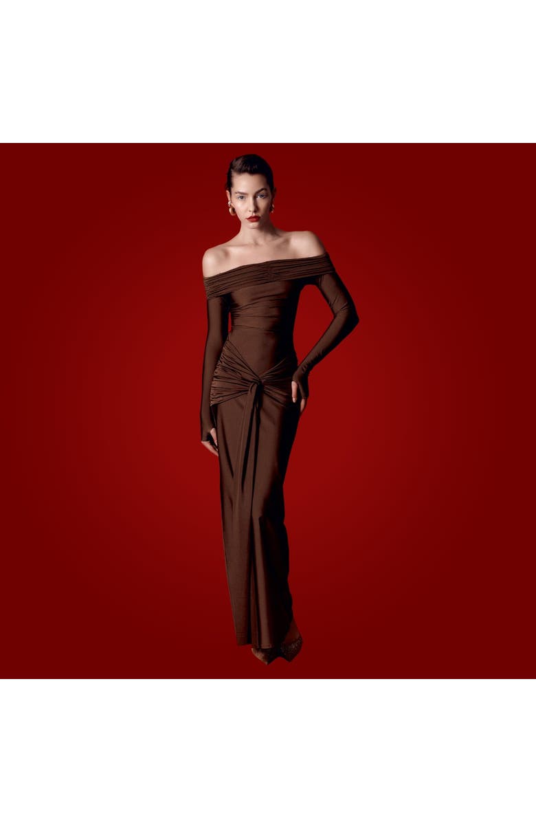 LEDIEL Capuccino Dress, Alternate, color, Brown