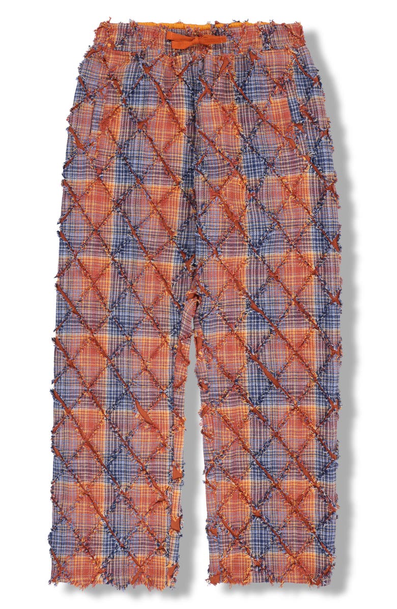PLEASURES Mystic Flannel Pants, Alternate, color, Orange