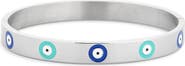 EYE CANDY LOS ANGELES Men's Thiago Evil Eye Cuff Bracelet