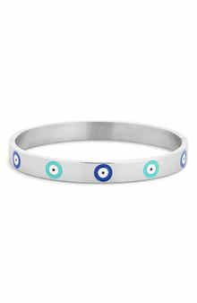 EYE CANDY LOS ANGELES Men's Thiago Evil Eye Cuff Bracelet