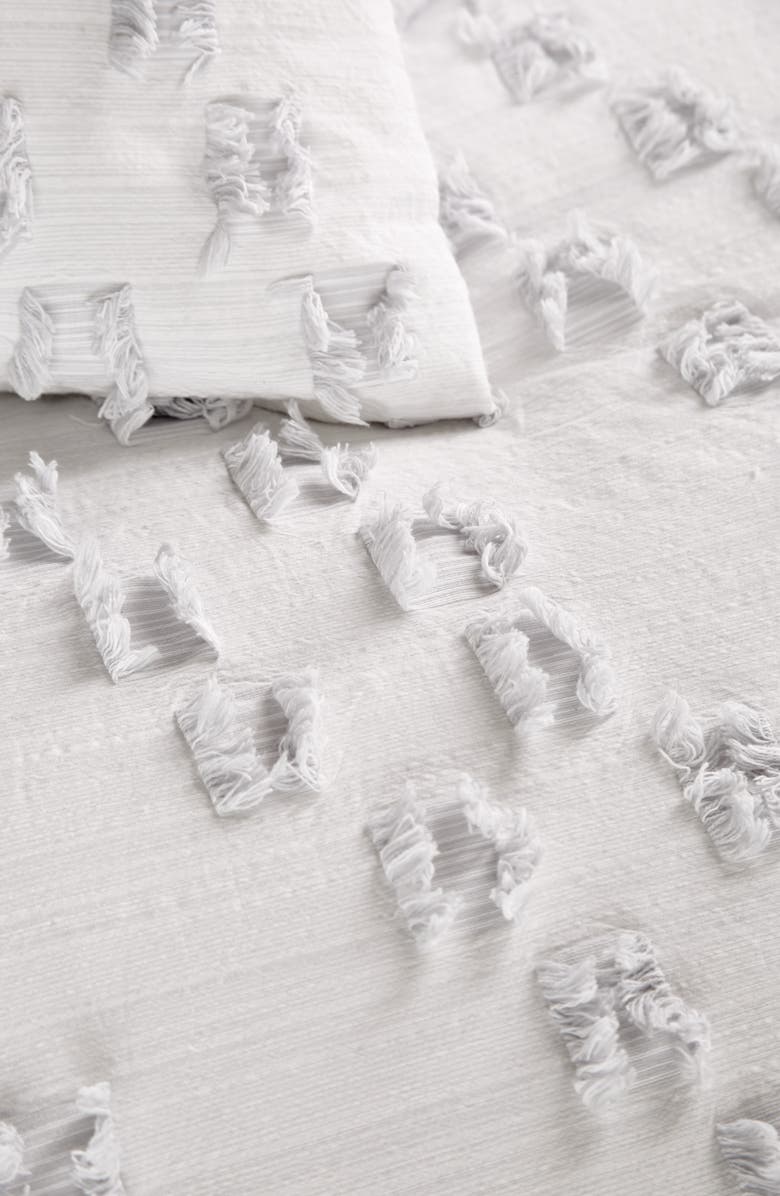 Peri Home Space Dye Fringe Comforter & Sham Set, Alternate, color, 