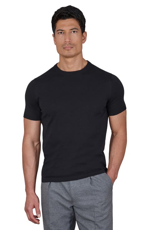 100% Ultra Fine Cotton Knitted T-shirt