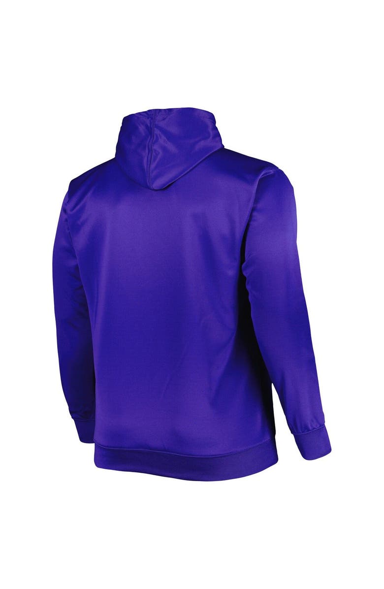 PROFILE Men's Royal New York Mets Fade Sublimated Fleece Pullover Hoodie, Alternate, color, Royal