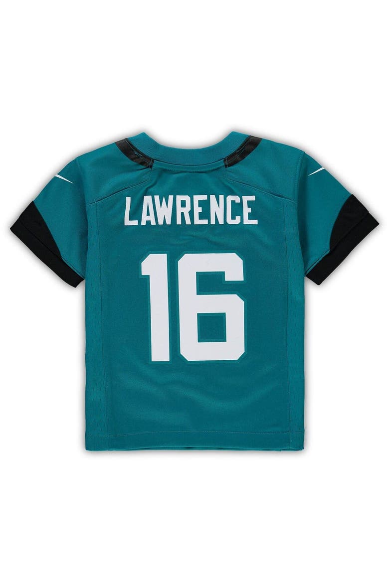 Infant Nike Trevor Lawrence Teal Jacksonville Jaguars Game Jersey, Alternate, color, Teal