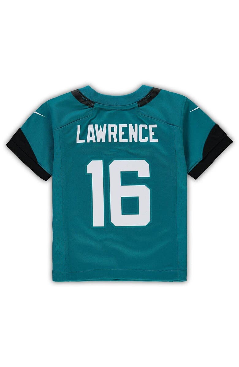 Nike Infant Nike Trevor Lawrence Teal Jacksonville Jaguars Game Jersey, Alternate, color, Teal