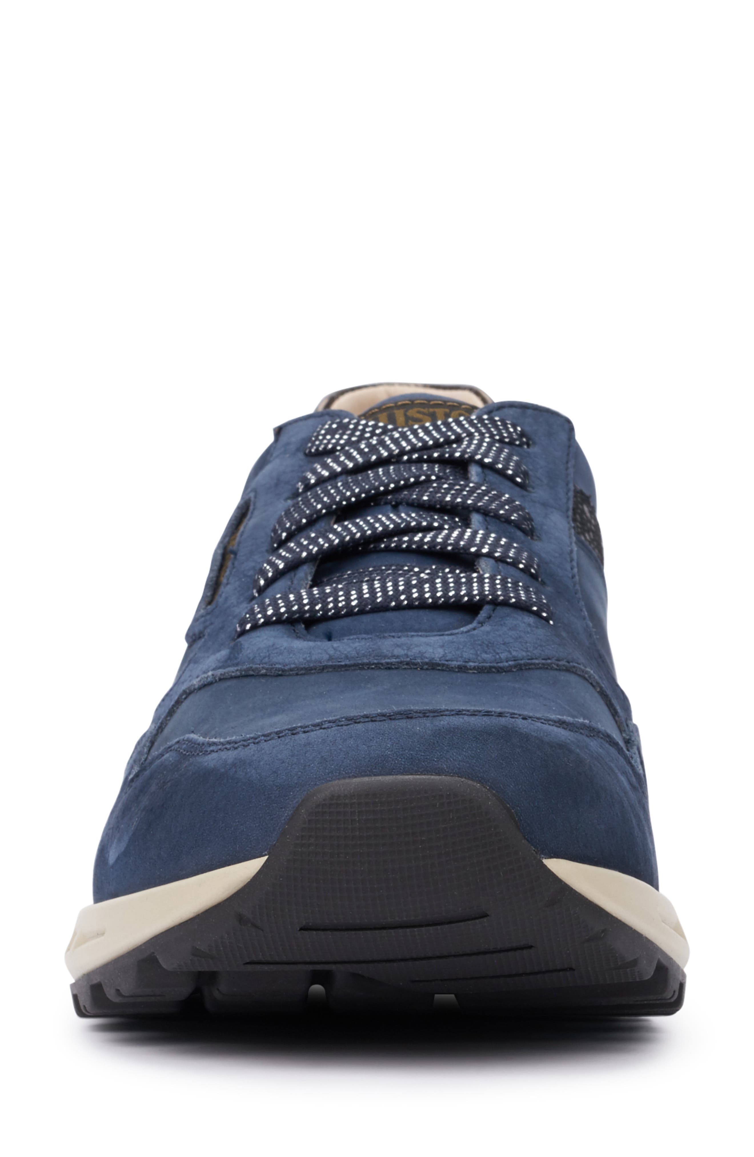Viktoria Sneaker, Alternate, color, JEANS BLUE NUBUCK LEATHER