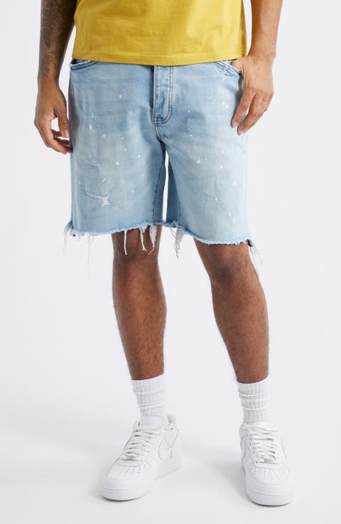 BB Cadet Distressed Denim Shorts