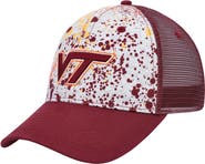 COLOSSEUM Men's Colosseum  Gray/Maroon Virginia Tech Hokies Love Fern Trucker Snapback Hat