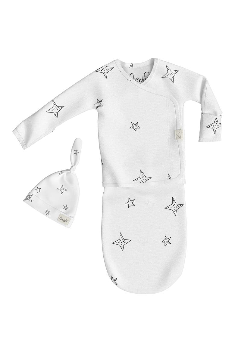 Baby Skin to Skin Girl or Boy, Bag and Hat Set, Main, color, STARS
