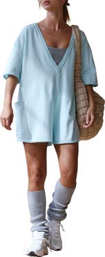 Free People FP Movement Hot Shot T-Shirt Romper