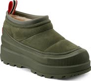 Hunter Askern Waterproof Suede Platform Bootie