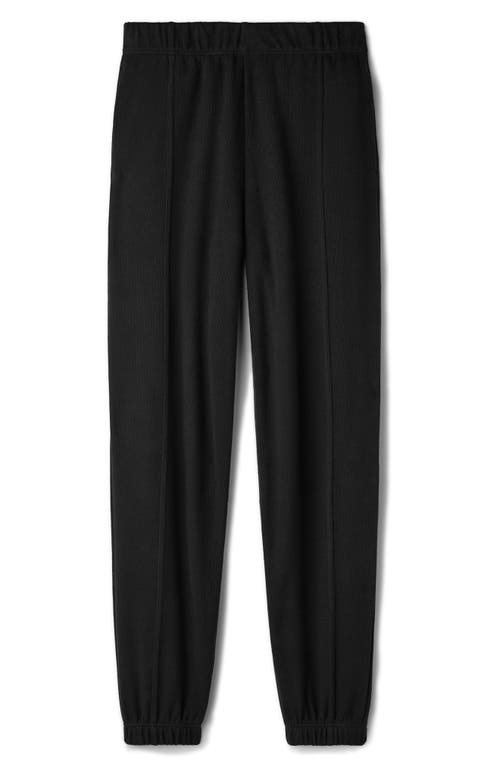 Rhone Rib Joggers In Black