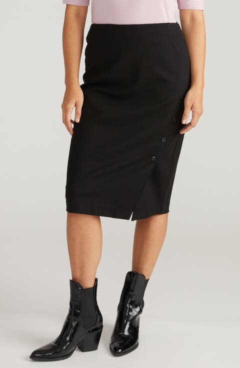 Anya Ponte Skirt (Plus)