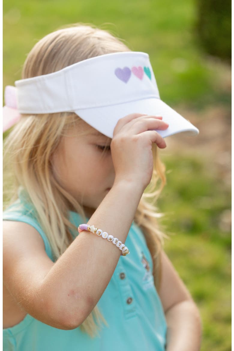 Sparkle Girls' Bracelet, Alternate, color, Lavender/Aqua/Pink