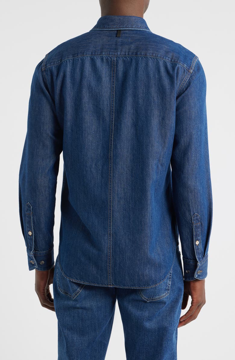 rag & bone Tomlin Denim Button-Up Shirt, Alternate, color, Kennmore
