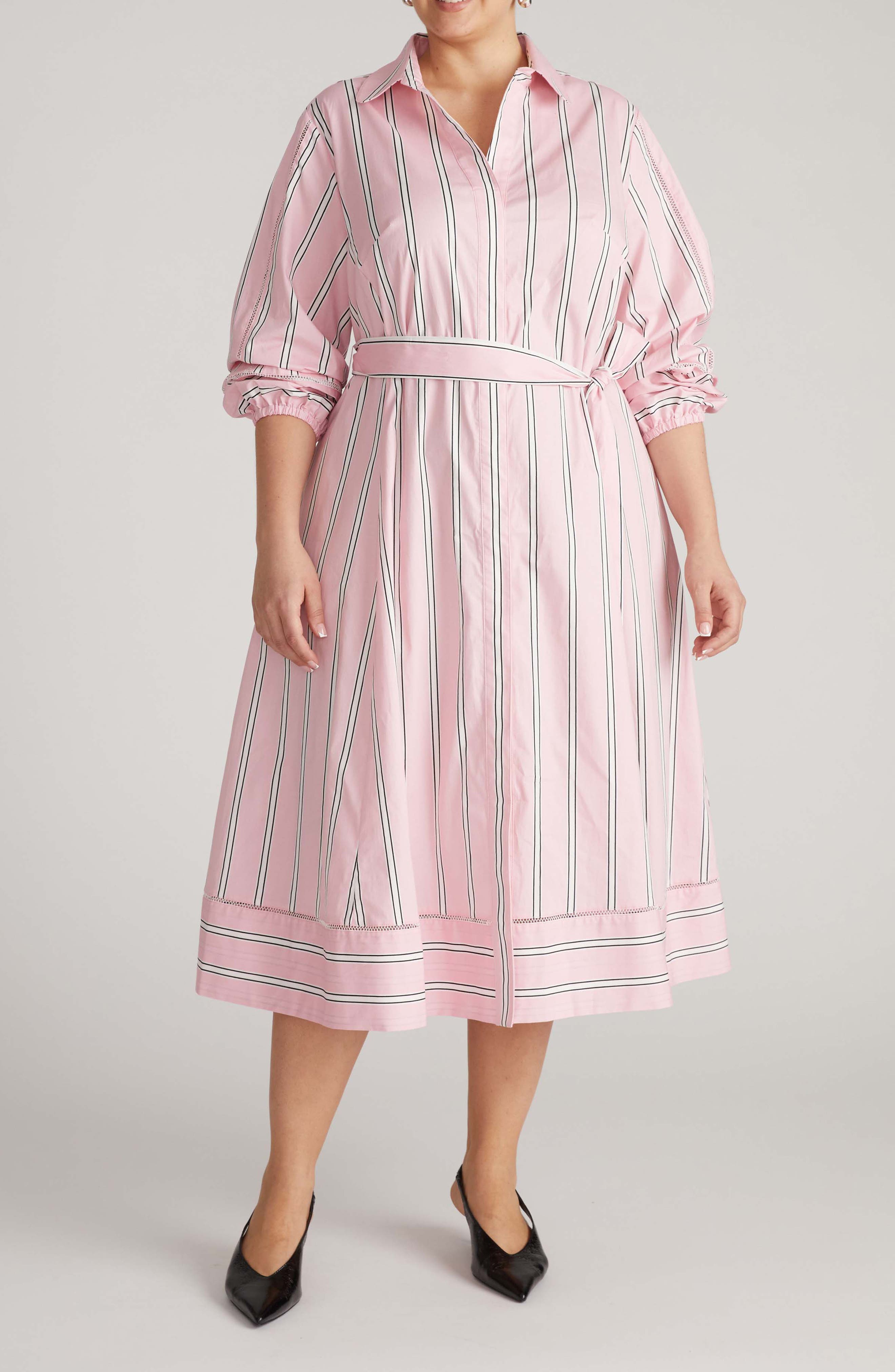selected PINK HORIZON STRIPE