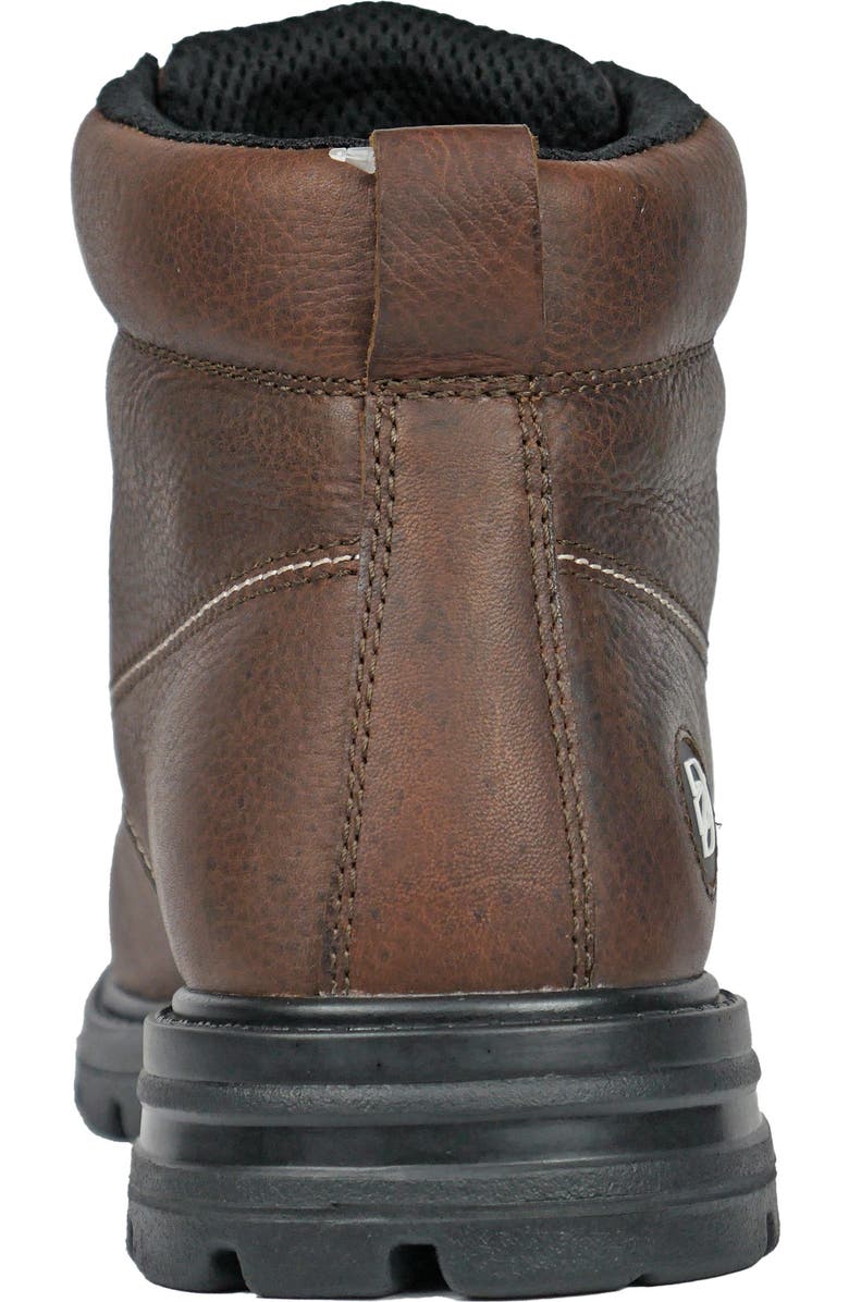 DieHard Tundra Moc Toe Composite Toe Waterproof Work Shoe, Alternate, color, Brown