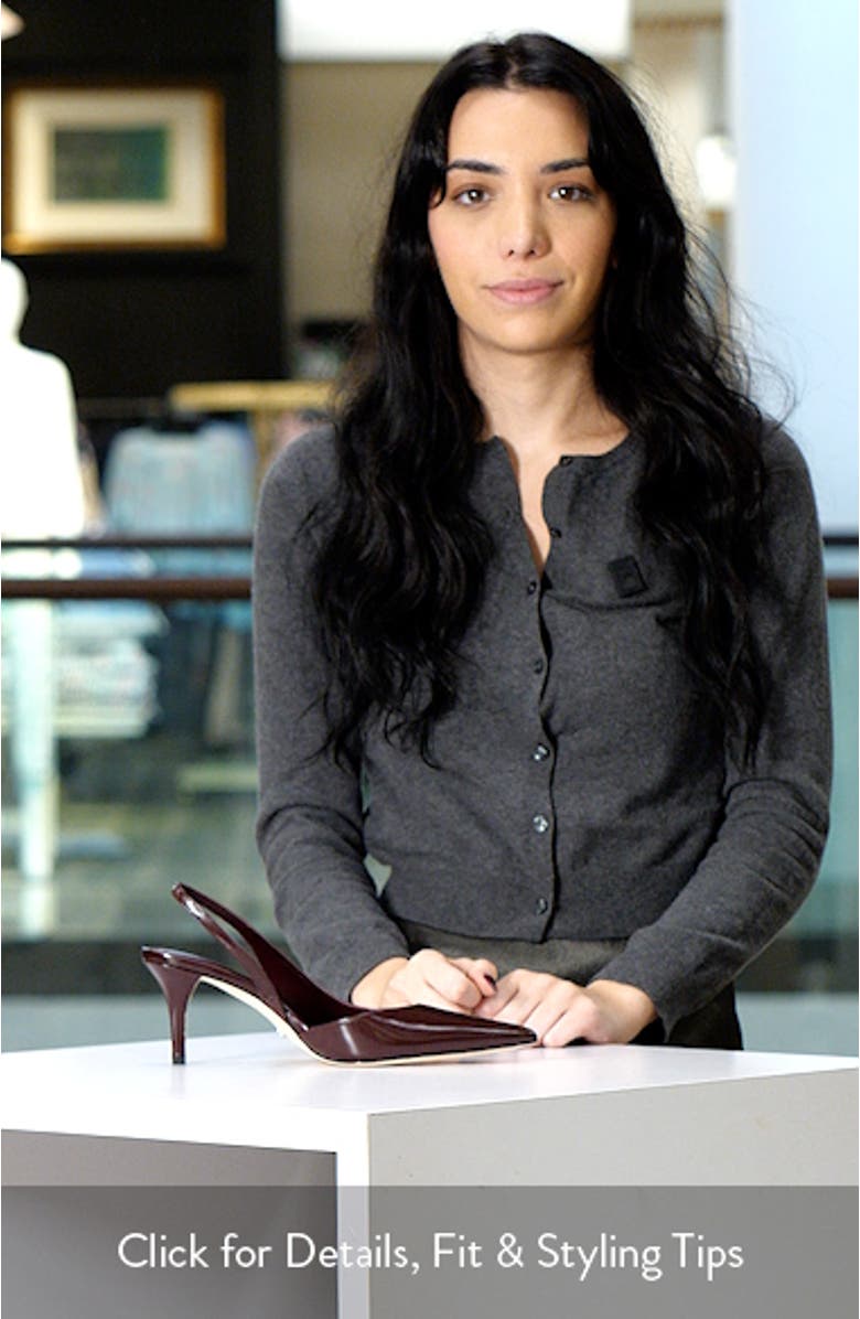 Aven Pointed Toe Slingback Pump, sales video thumbnail