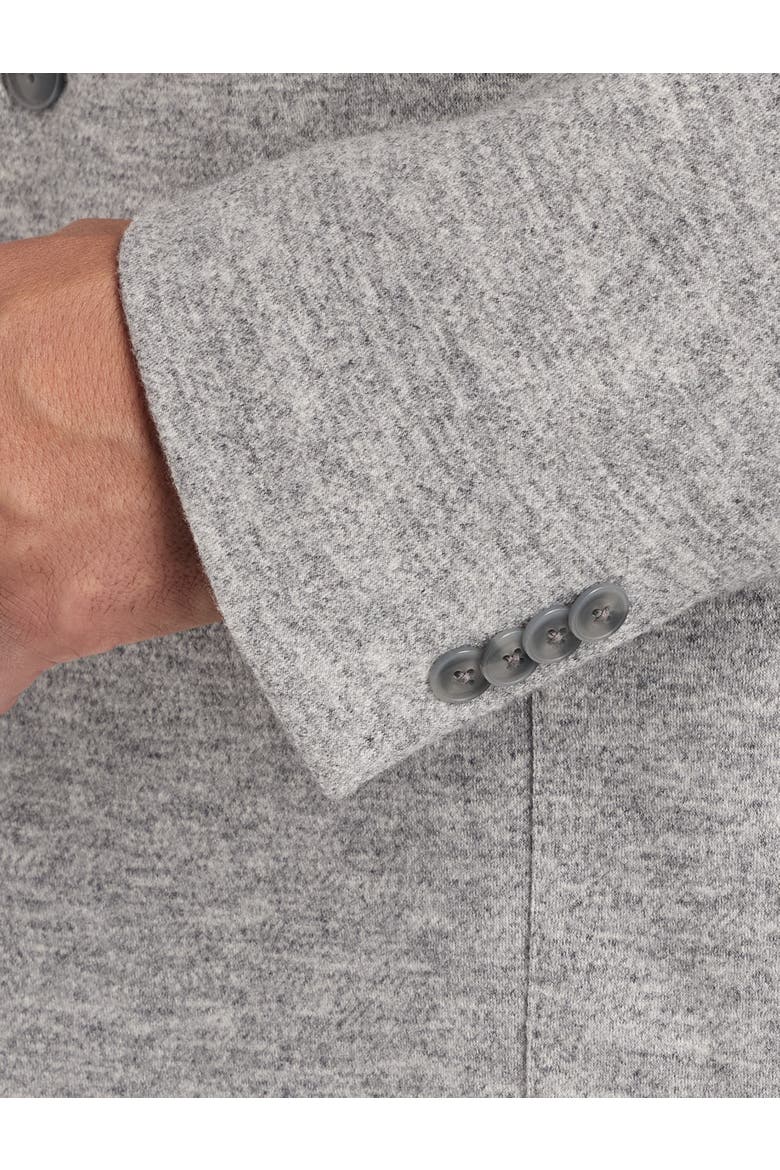 Big & Tall Everyday Knit Sport Coat, Alternate, color, GREY