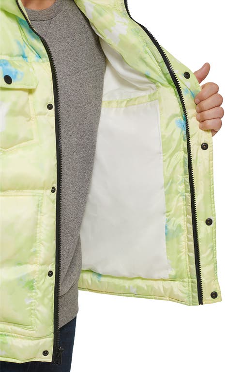 Levi's® Water Resistant Quilted Jacket In Green