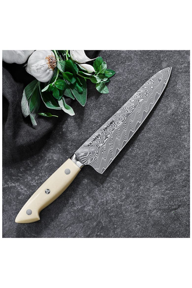 Bob Kramer Cumulus 7-Inch Santoku Knife, Alternate, color, WHITE