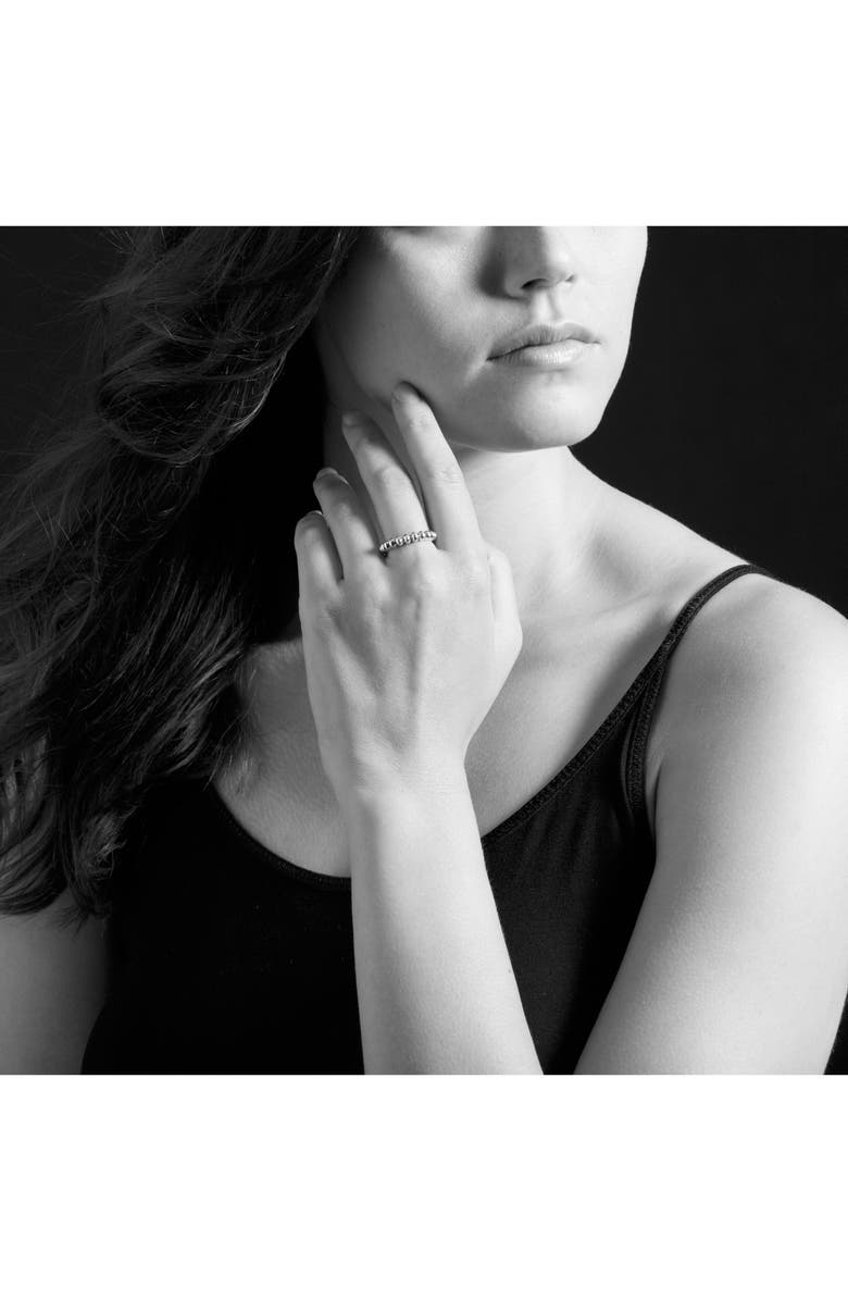 LAGOS 'Signature Caviar' Bold Fluted Stack Ring, Alternate, color,