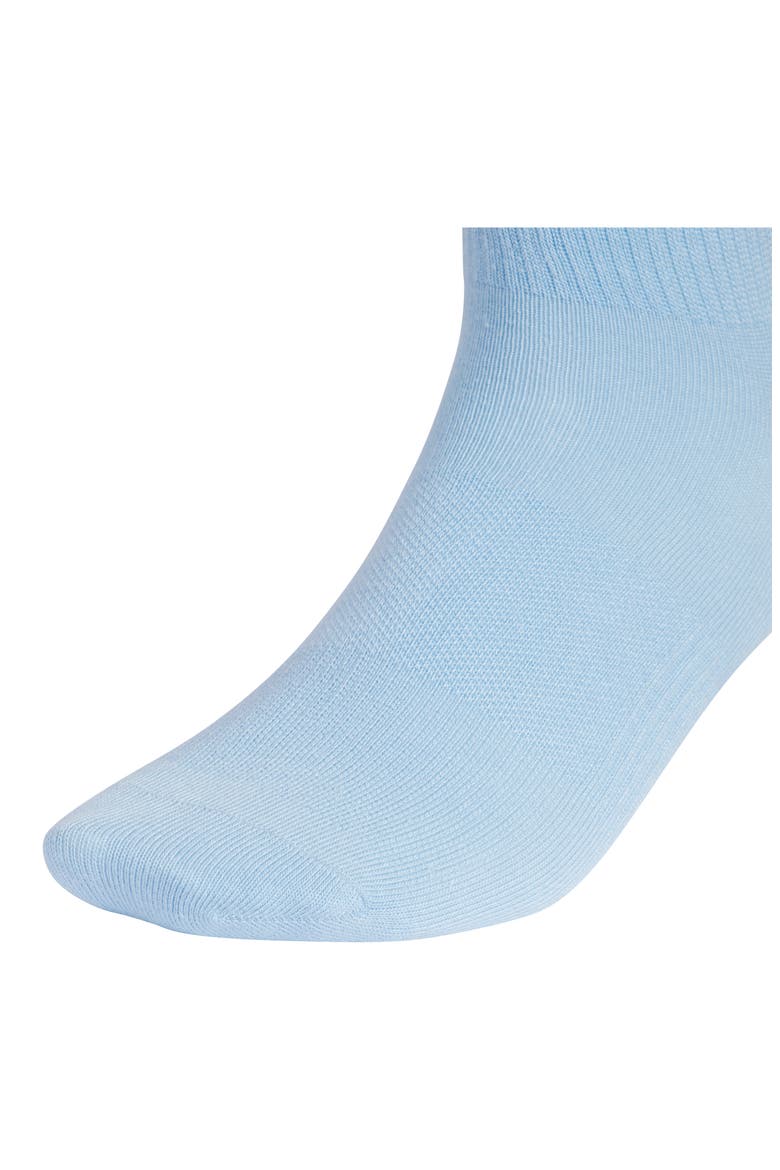 Assorted 3-Pack Superlite Performance Quarter Crew Socks, Alternate, color, ASH BLUE/ WHITE/ LIME GREEN