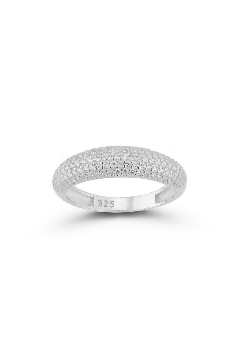 Sterling Silver Dome Ring, Alternate, color, SILVER