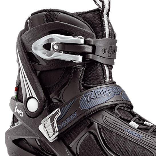 Roces Icy 3 Mens Ice Skates, Alternate, color, Black/White