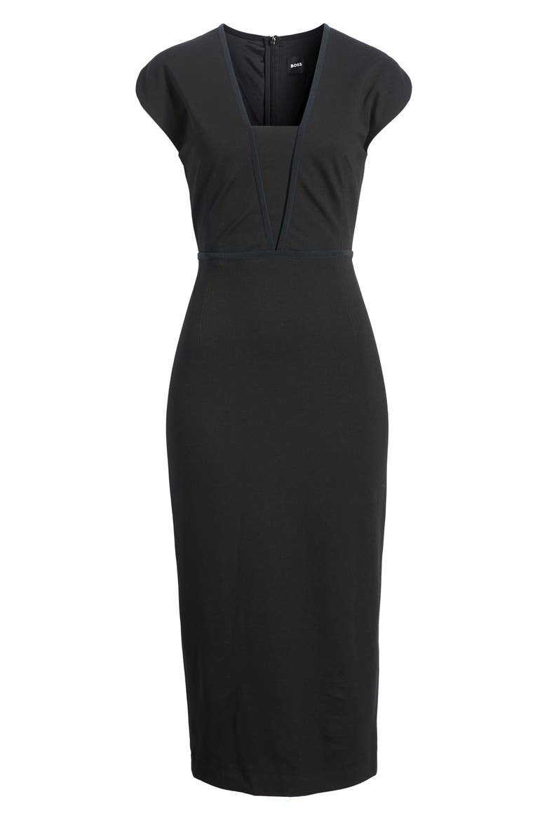 Dorlita Sheath Dress, Main, color, BLACK