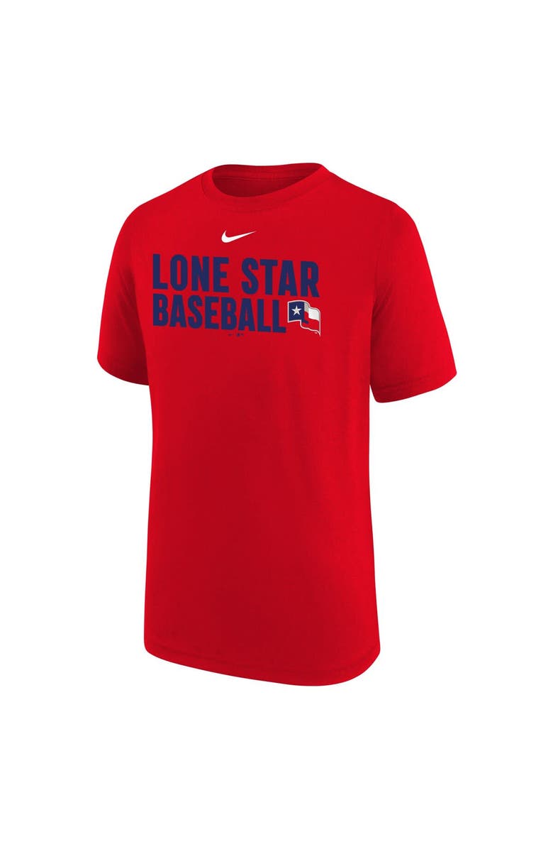 Nike Youth Nike  Red Texas Rangers Local Legend T-Shirt, Alternate, color, Red