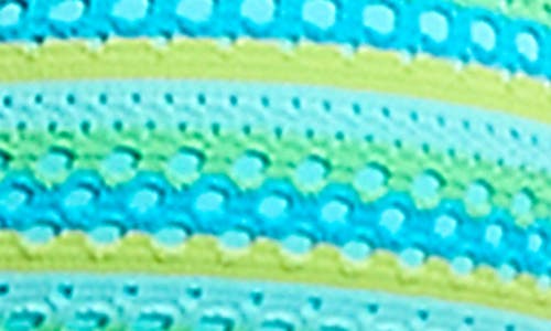 Seafolly Calypso Triangle Tie Side Cheeky Bikini In Blue Green In Green