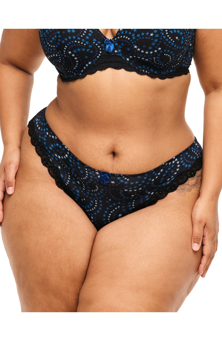 Adore Me Nare Hipster Panties, Main, color, Galactic Glam