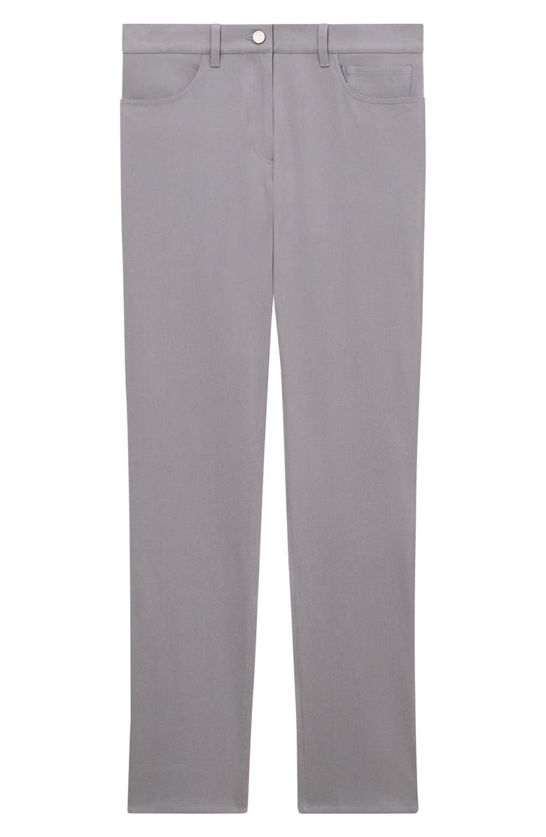 Theory Raffi Twill Pants, Alternate, color, Soft Grey